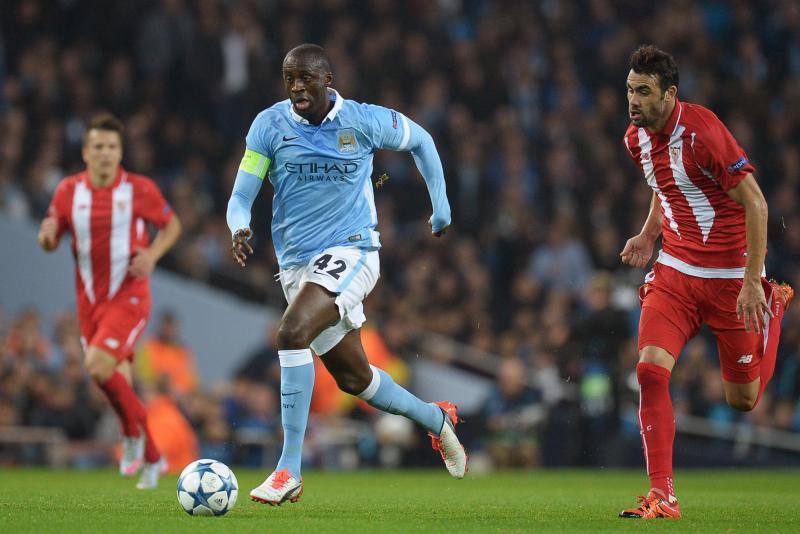 Las mejores imágenes del Manchester City - Sevilla