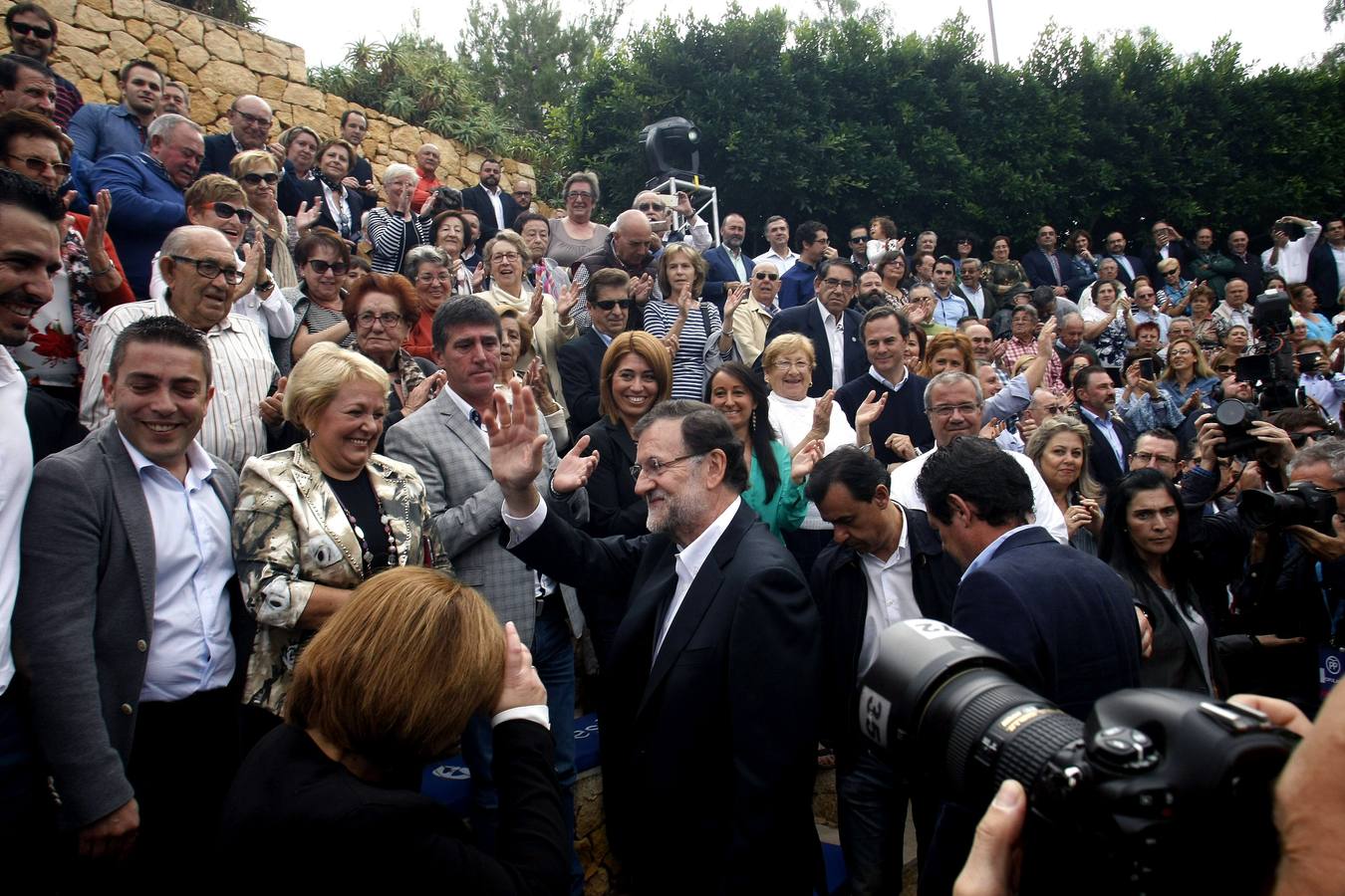 Mariano Rajoy participa en varios actos del PP en Alicante