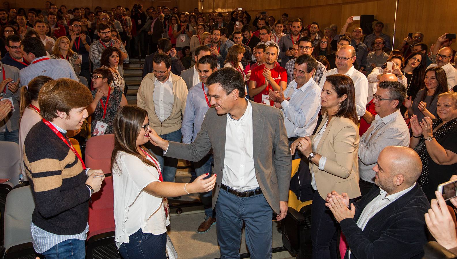 Pedro Sánchez clausura unas jornadas de las Juventudes Socialistas en la UA