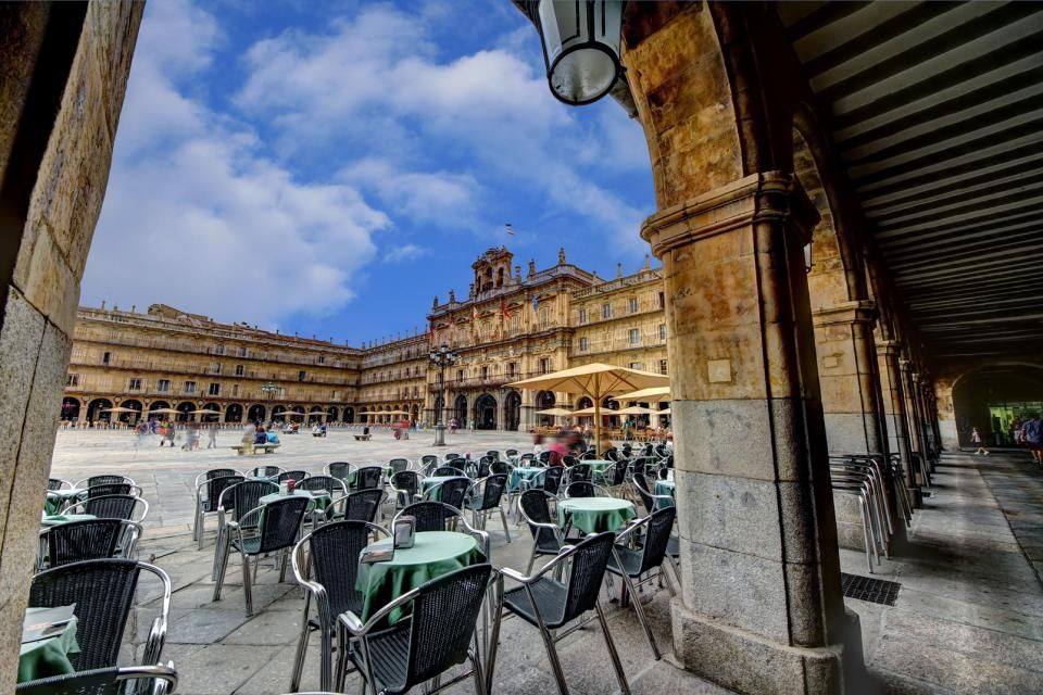 Plaza Mayor de Salamanca.. 