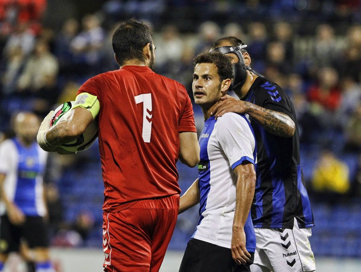 Las mejores imágenes del Hércules - Huracán (4-1)