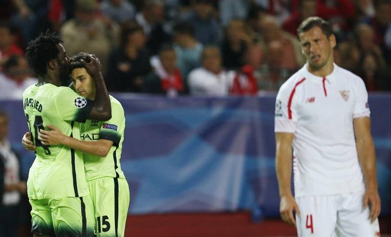 Las mejores imágenes del Sevilla - Manchester City