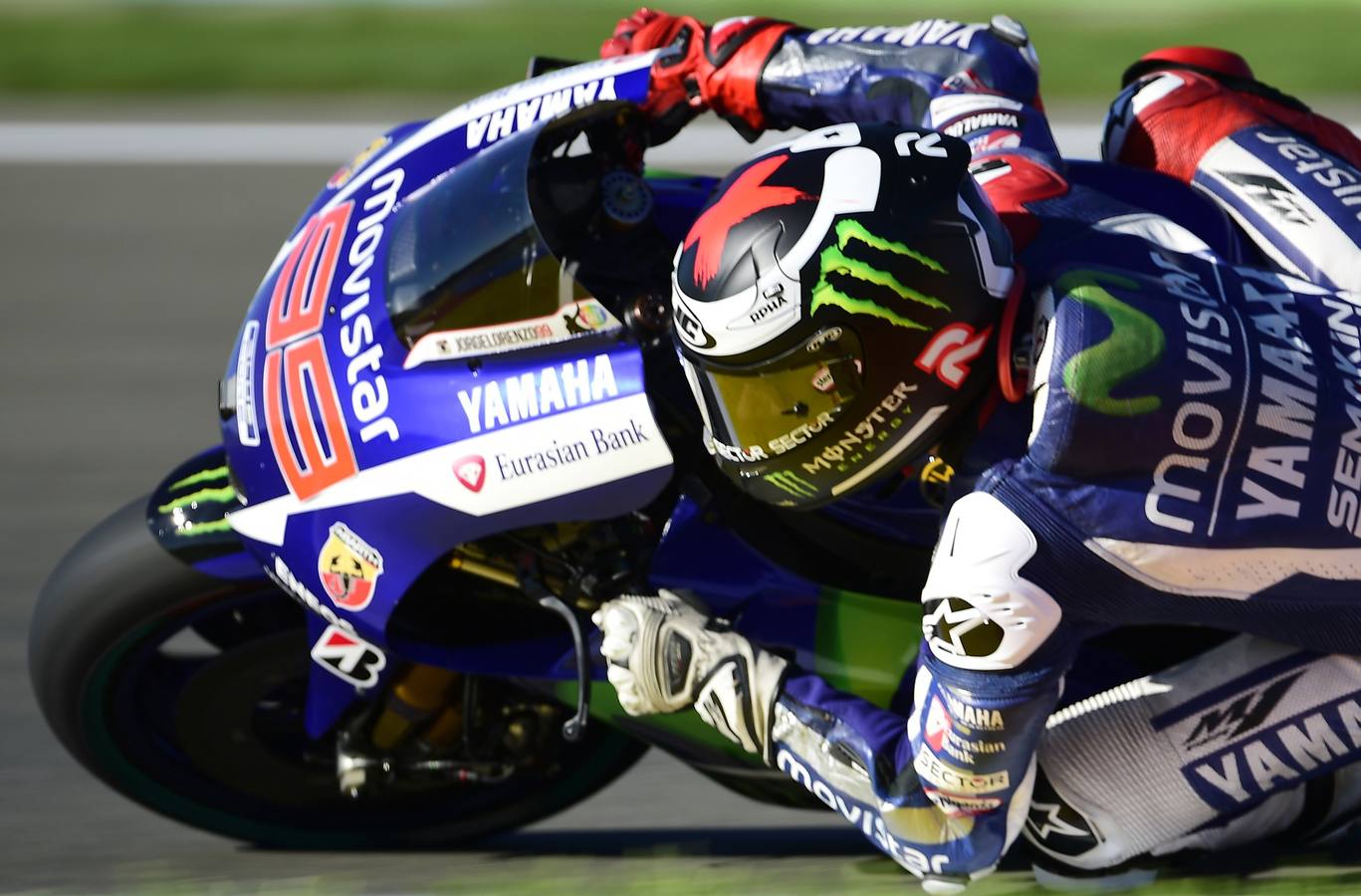 Entrenamientos libres de Moto GP en el circuito de Cheste