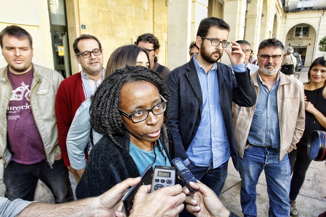 Presentación en la Junta Electoral de las listas de Compromis-Podemos