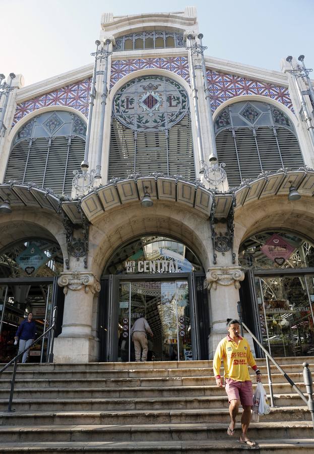 Exposición sobre el centenario del Mercado Central de Valencia