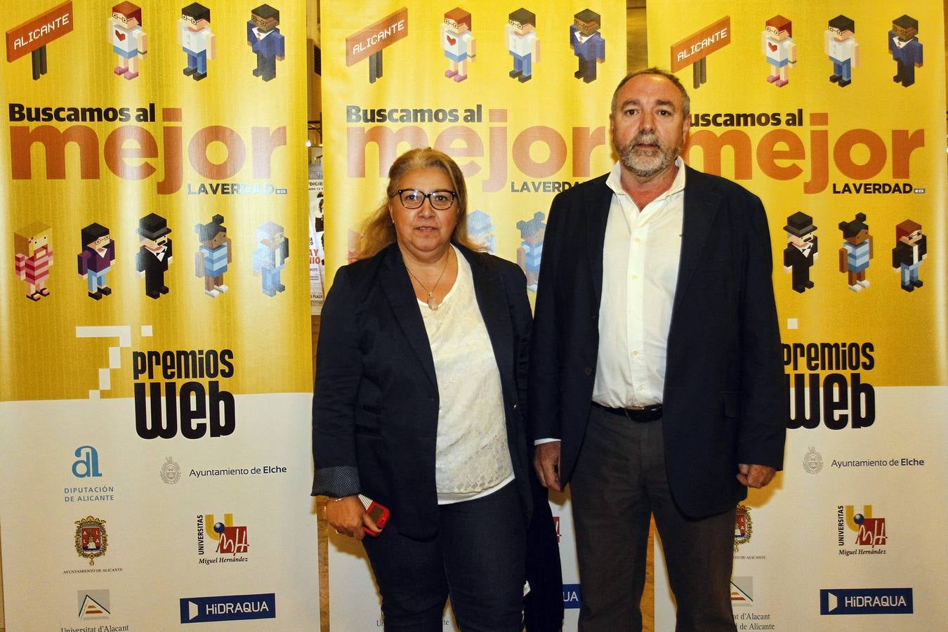 &#039;Photocall&#039; de los VII Premios Web de Alicante (2)