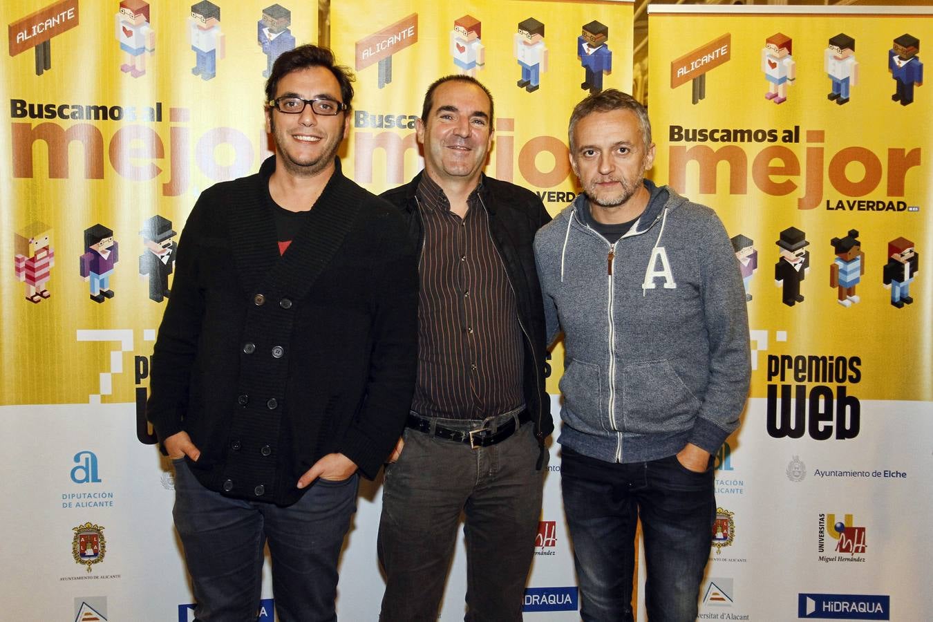 &#039;Photocall&#039; de los VII Premios Web de Alicante (1)