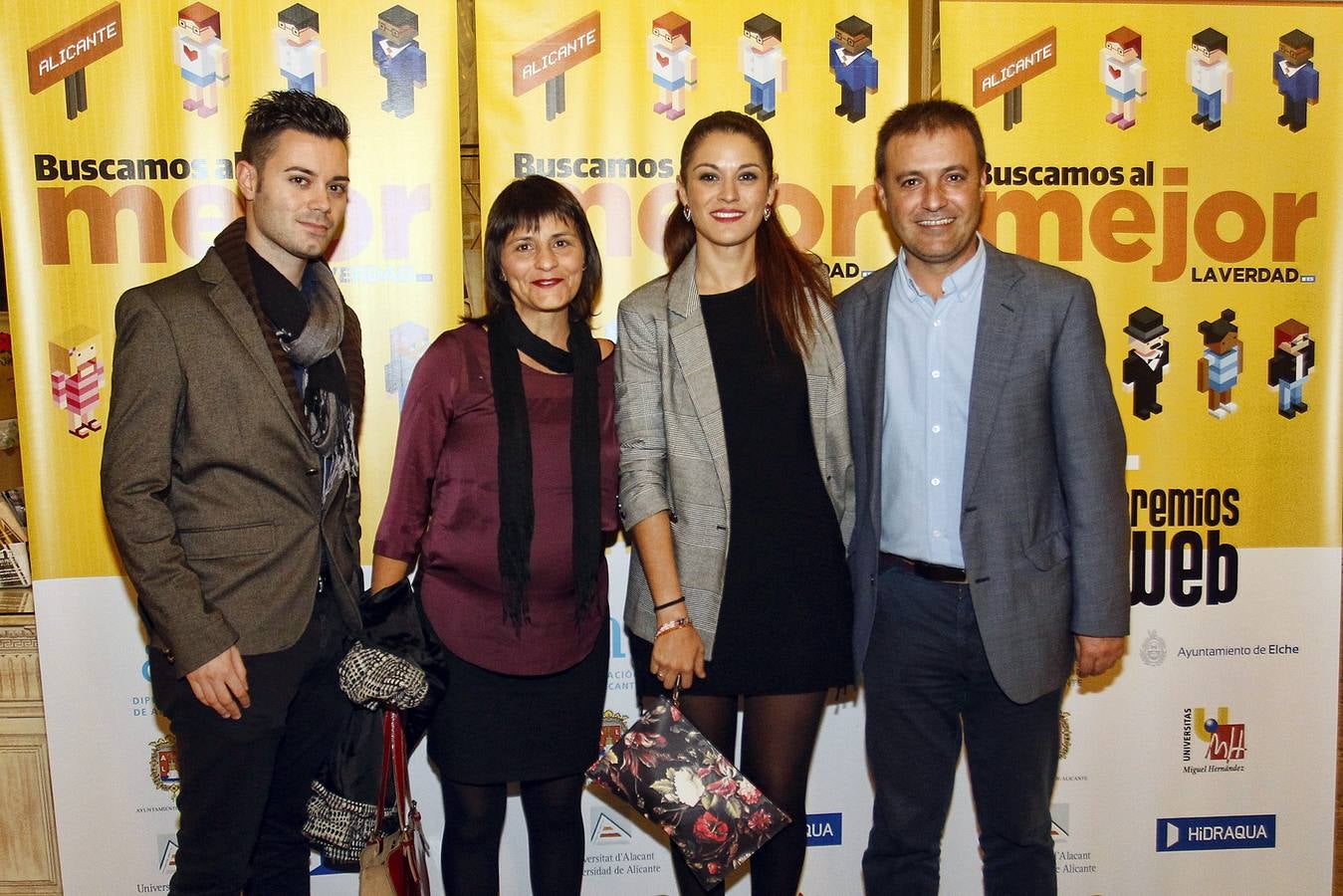 &#039;Photocall&#039; de los VII Premios Web de Alicante (1)