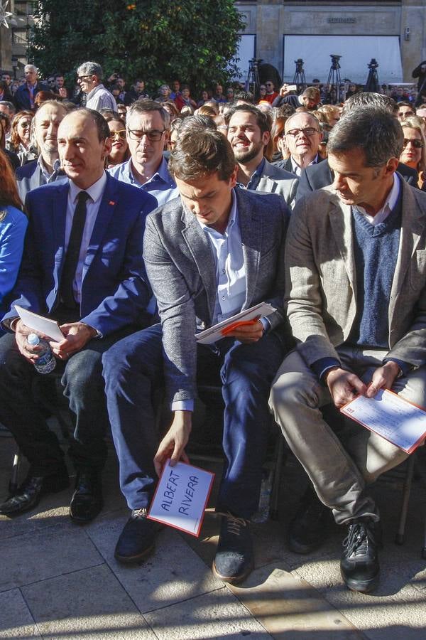 Mitin de Albert Rivera (Ciudadanos) en Valencia