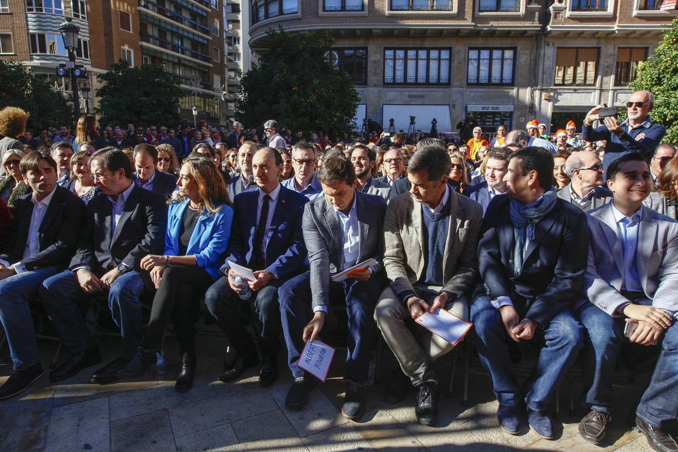 Mitin de Albert Rivera (Ciudadanos) en Valencia