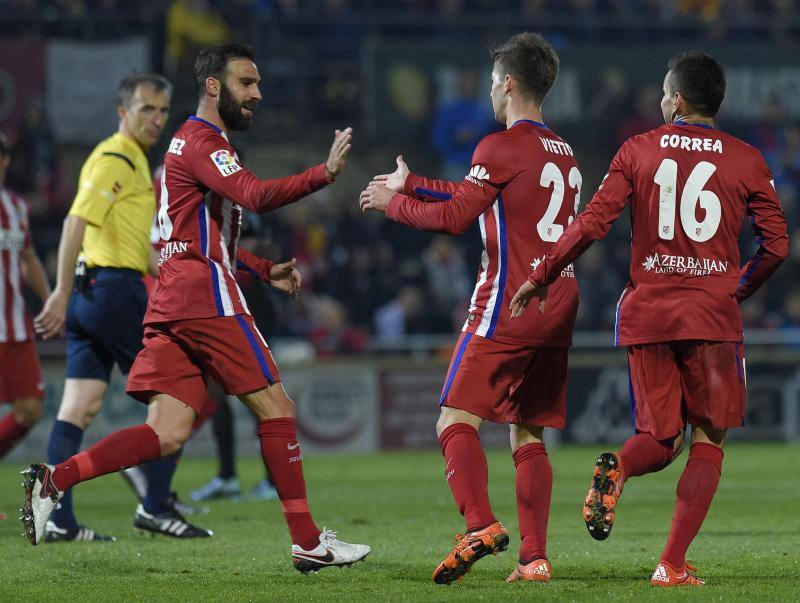 Las mejores imágenes del Reus-Atlético de Madrid