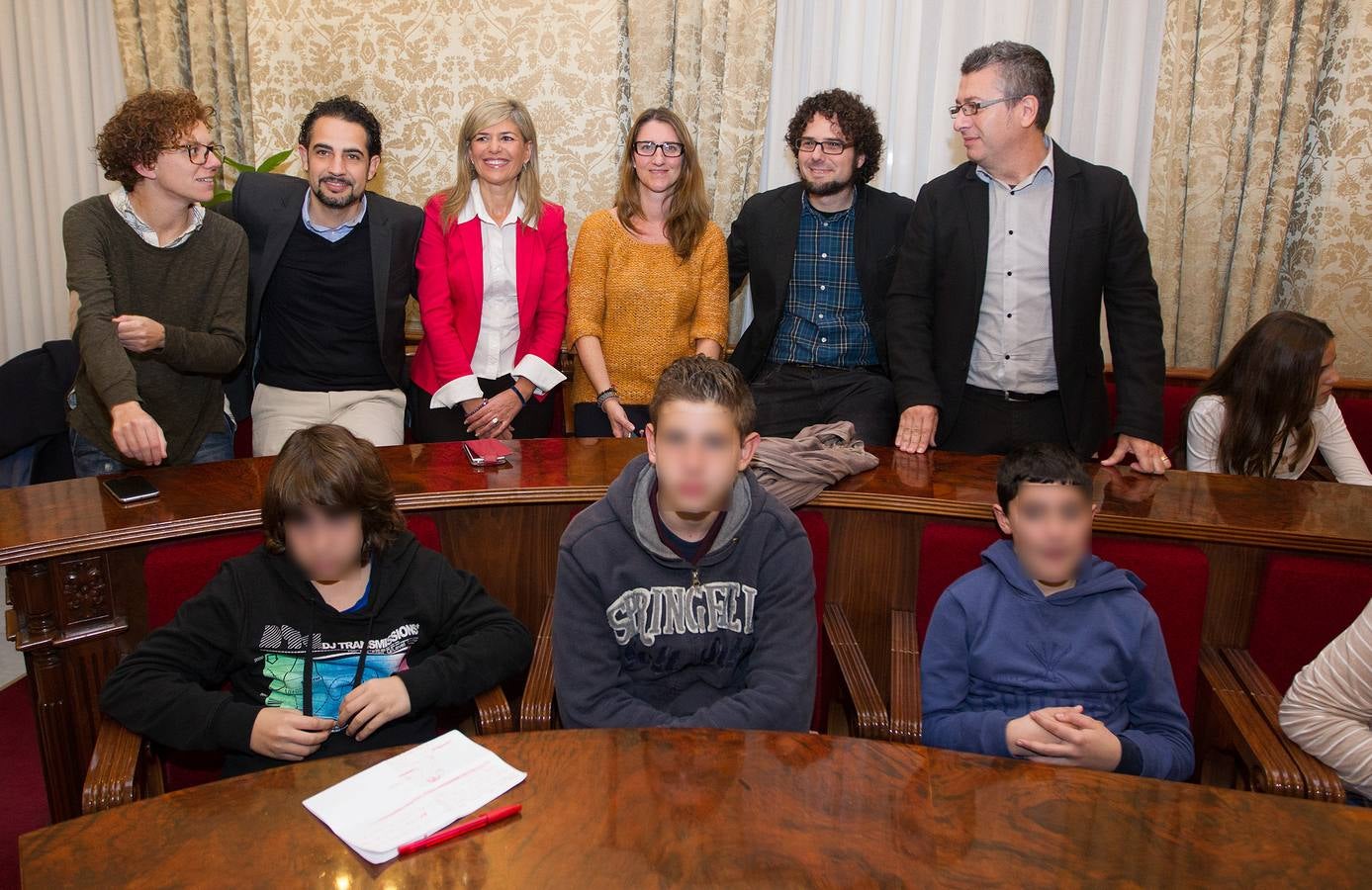 Pleno juvenil en el Ayuntamiento de Alicante