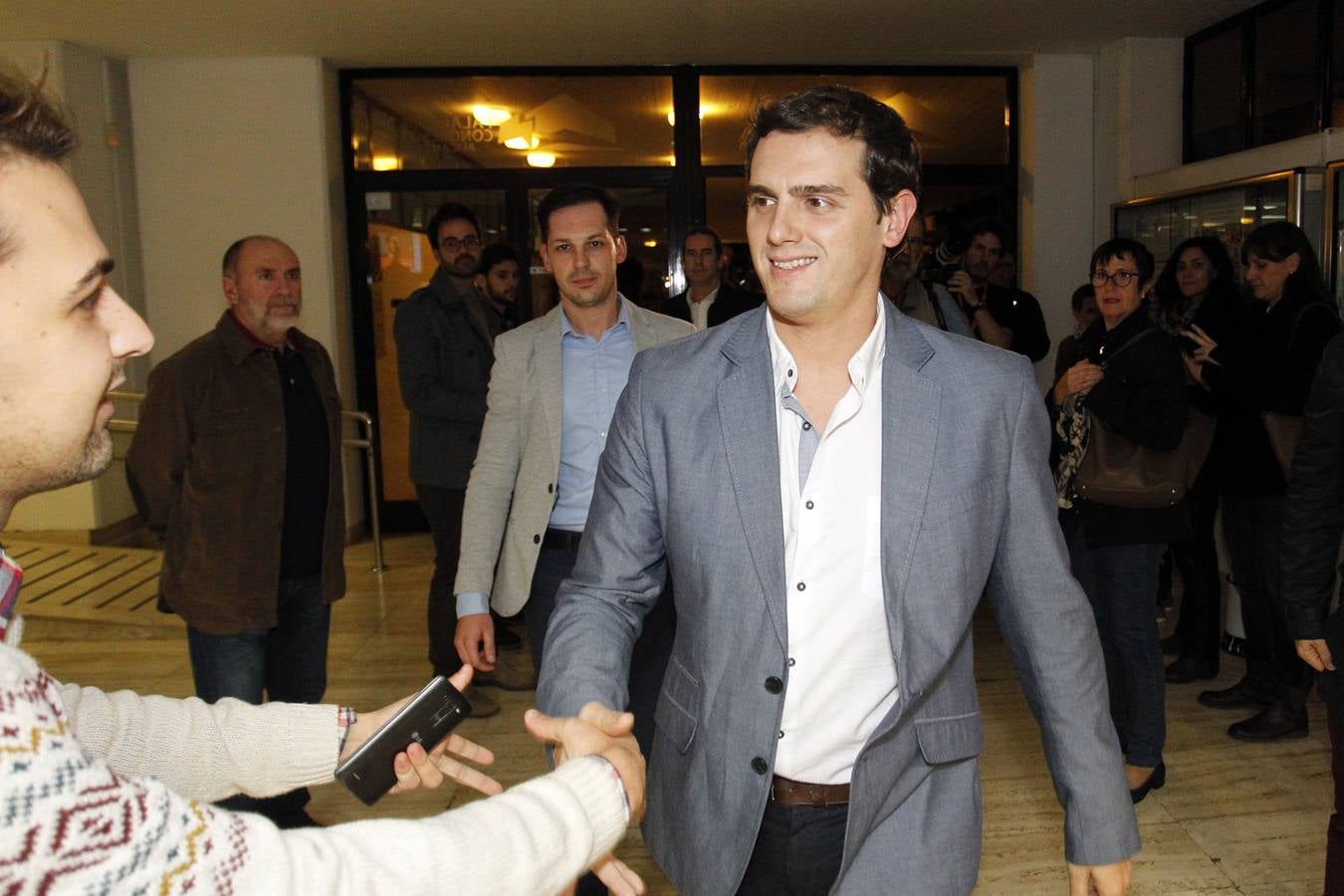 Mitin de Albert Rivera en Alicante