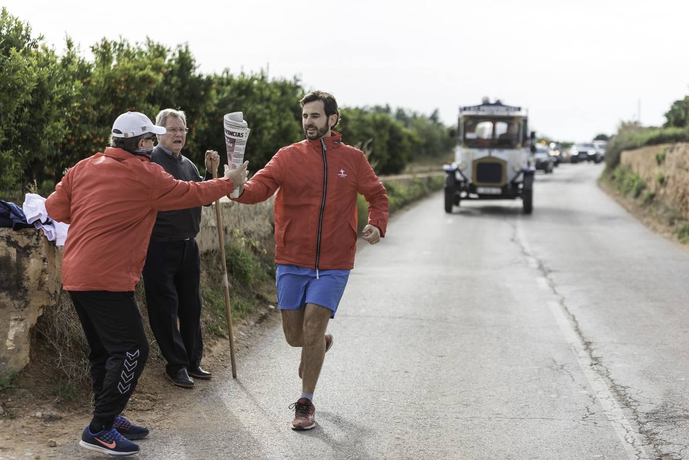 Km 19. Borja García Director Comercial Meydis (derecha).. 