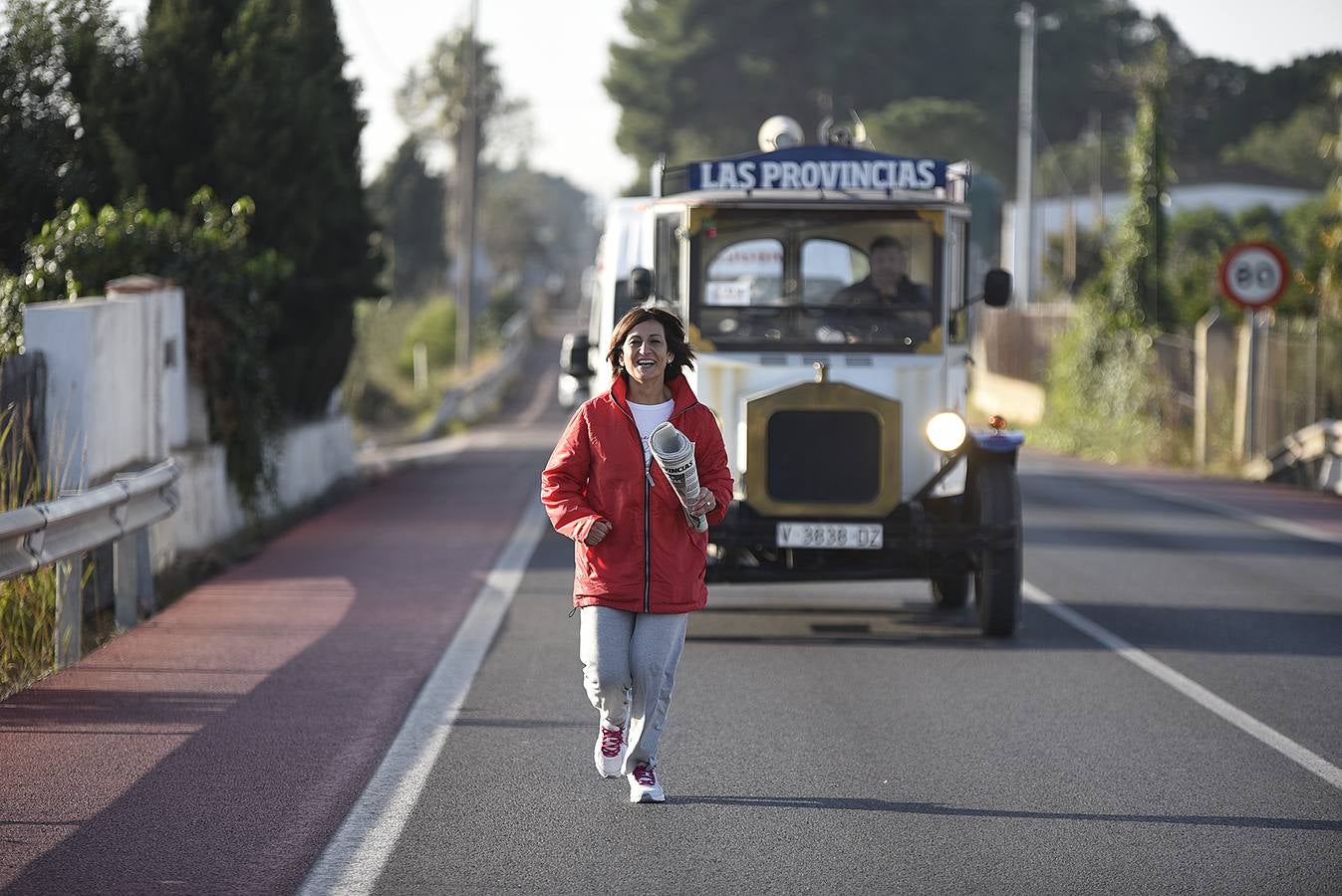 Km. 4. Vicenta Alcácer. Presidenta Tyrius Valencia.. 