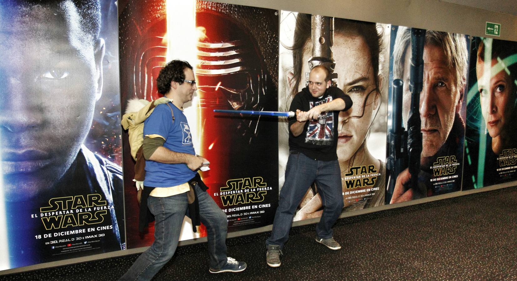 Colas en el estreno de &#039;Star Wars&#039; en Alicante