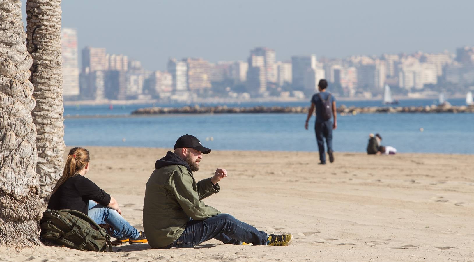 Altas temperaturas en la jornada de reflexión en Alicante