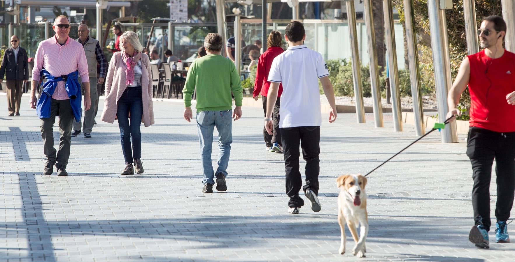 Altas temperaturas en la jornada de reflexión en Alicante