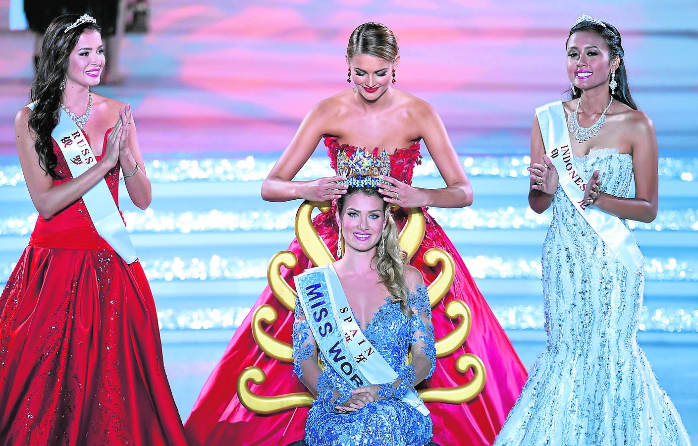 Una española, elegida Miss Mundo 2015