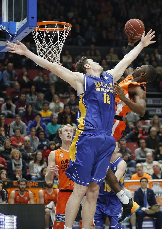 El Valencia Basket vs UCAM Murcia, en imágenes