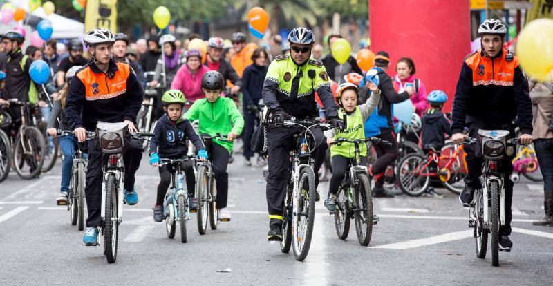 Ciclovía en Alicante