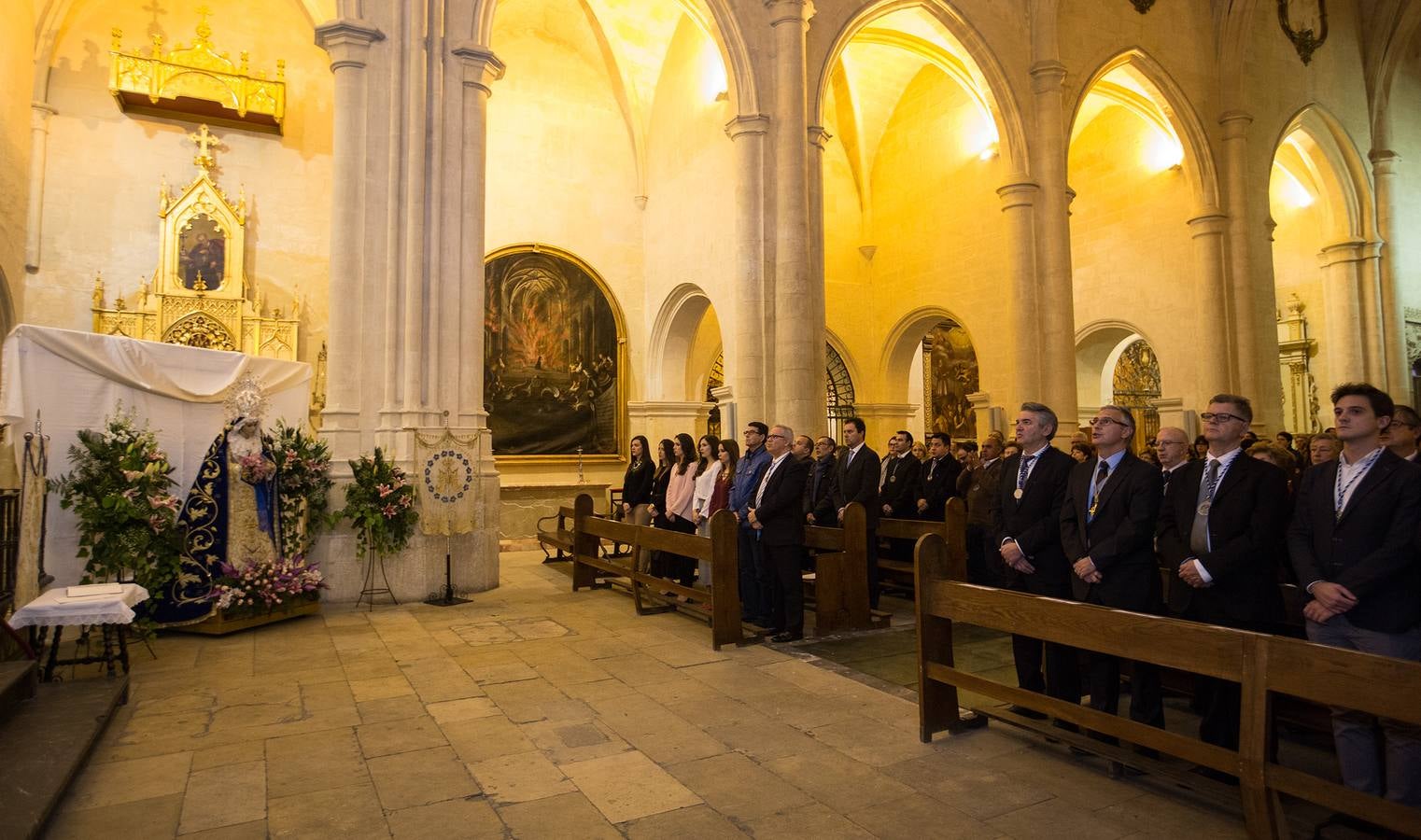 Presentación de la Virgen de la Alegría en Alicante