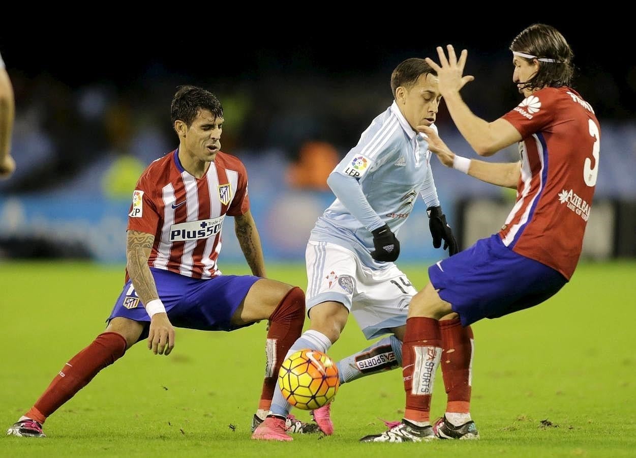 Las mejores imágenes del Celta - Atlético de Madrid