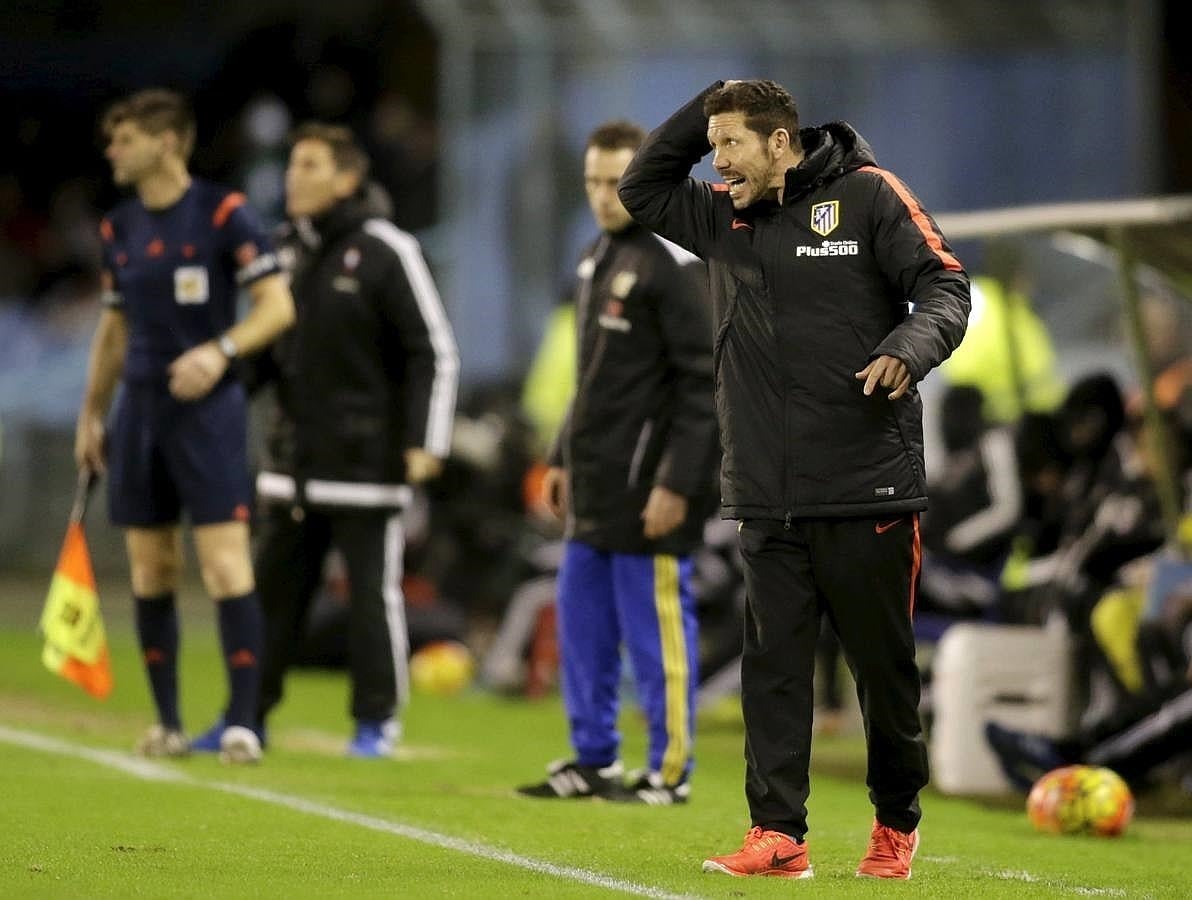 Las mejores imágenes del Celta - Atlético de Madrid