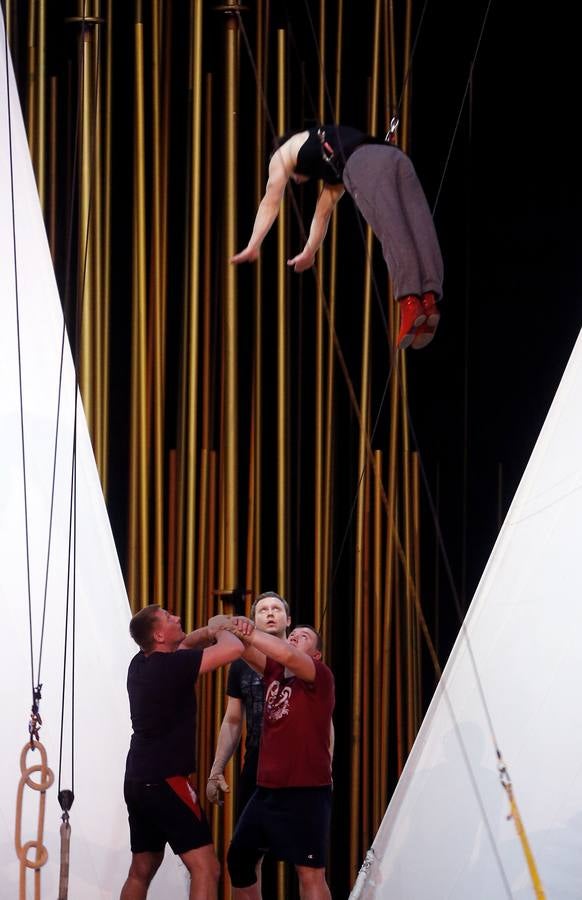 Ensayo general del espectáculo &#039;Varakai&#039; del Circo del Sol