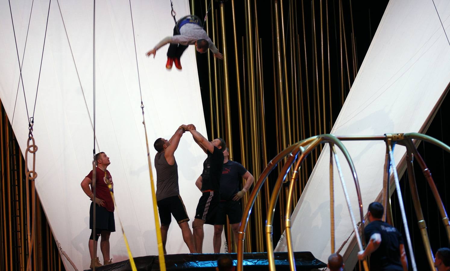 Ensayo general del espectáculo &#039;Varakai&#039; del Circo del Sol