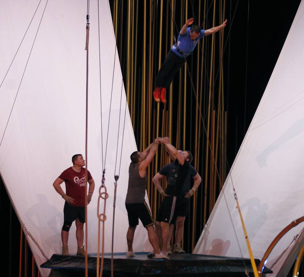 Ensayo general del espectáculo &#039;Varakai&#039; del Circo del Sol