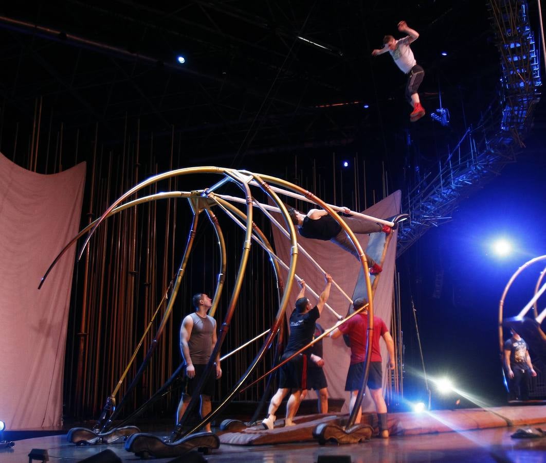 Ensayo general del espectáculo &#039;Varakai&#039; del Circo del Sol