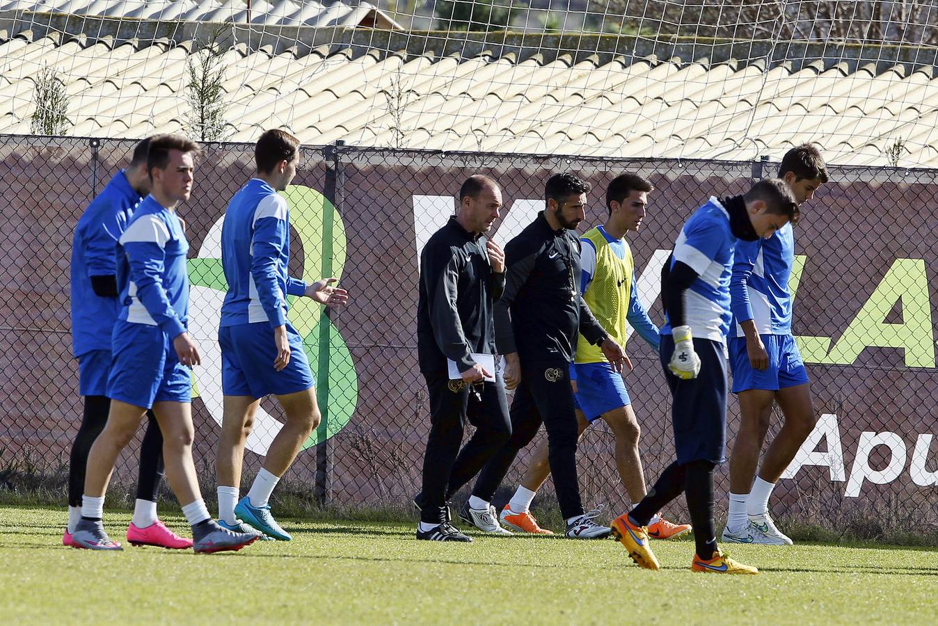 Presentación del nuevo entrenador del Hércules, Vicente Mir