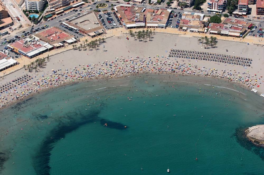 Jávea (Alicante), playa del Arenal. 