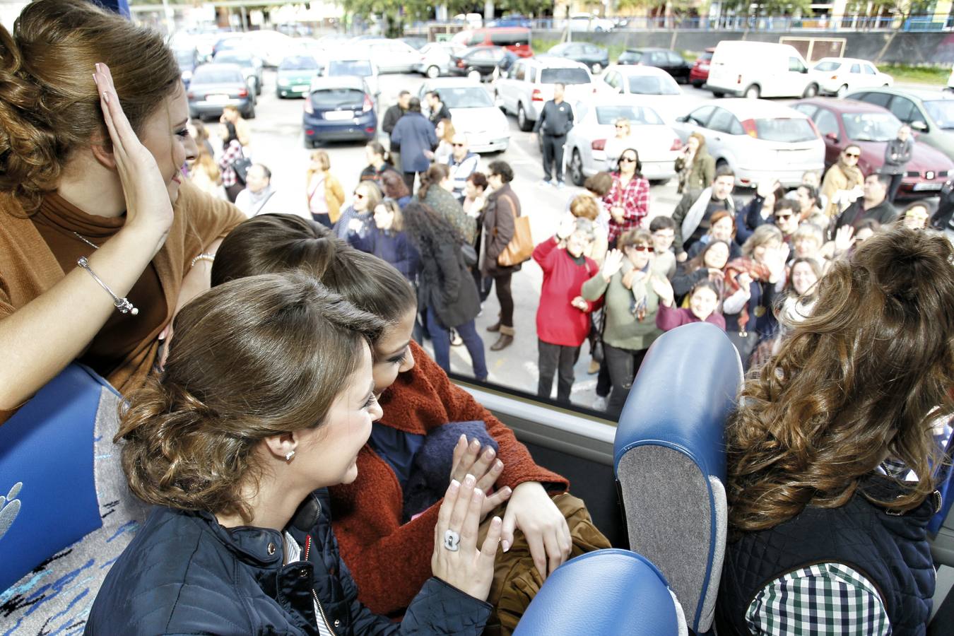 Las candidatas a Bellea del Foc, a conquistar Madrid