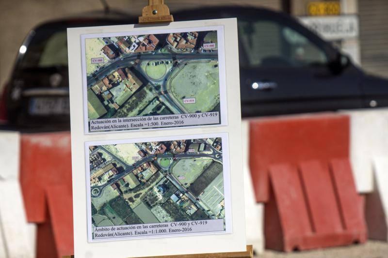 La construcción de una nueva rotonda mejorará la seguridad vial de la CV-900