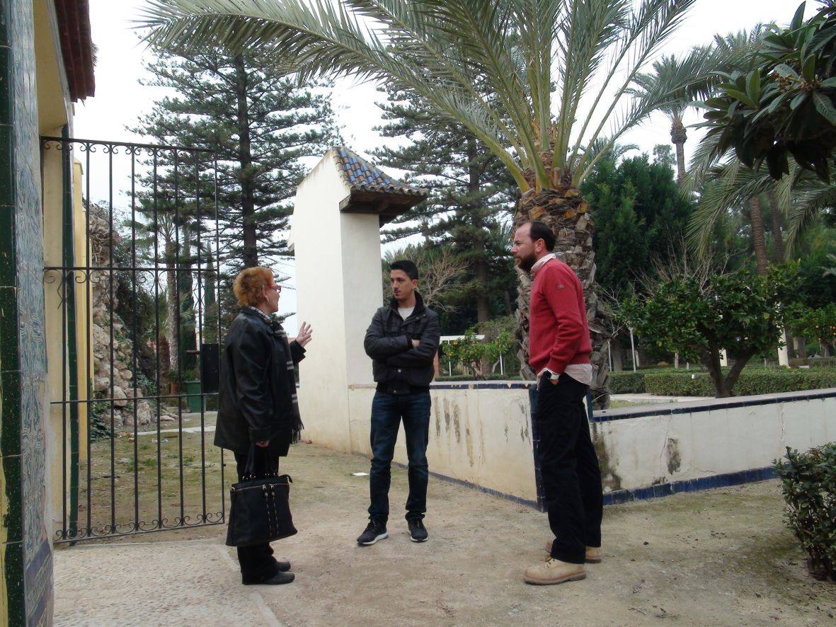 La alcaldesa busca agilizar el BIC para el Palacio del Marqués de Fontalba