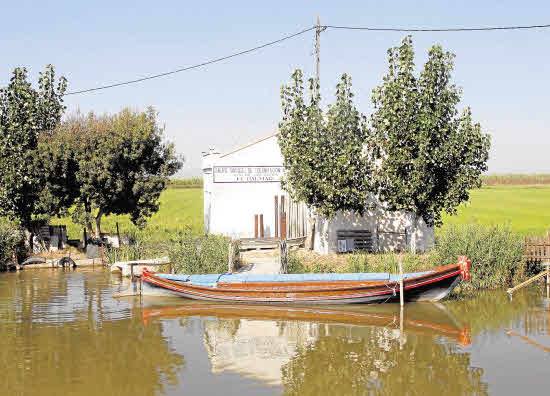 La Albufera de Valencia, plató de 'Cañas y Barro'. 