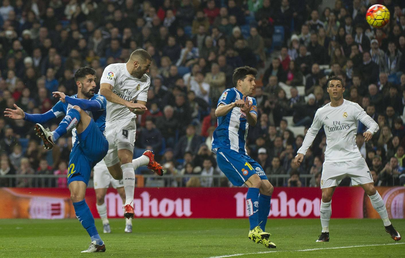 Las mejores imágenes del Real Madrid - Espanyol