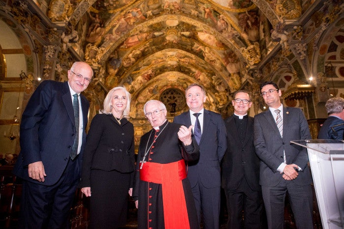 Restauración de los frescos de la iglesia de San Nicolás