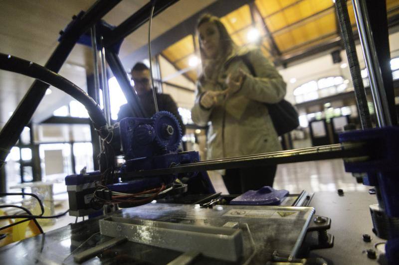 El IES El Palmeral muestra sus trabajos de plantimetrías y con impresoras 3D