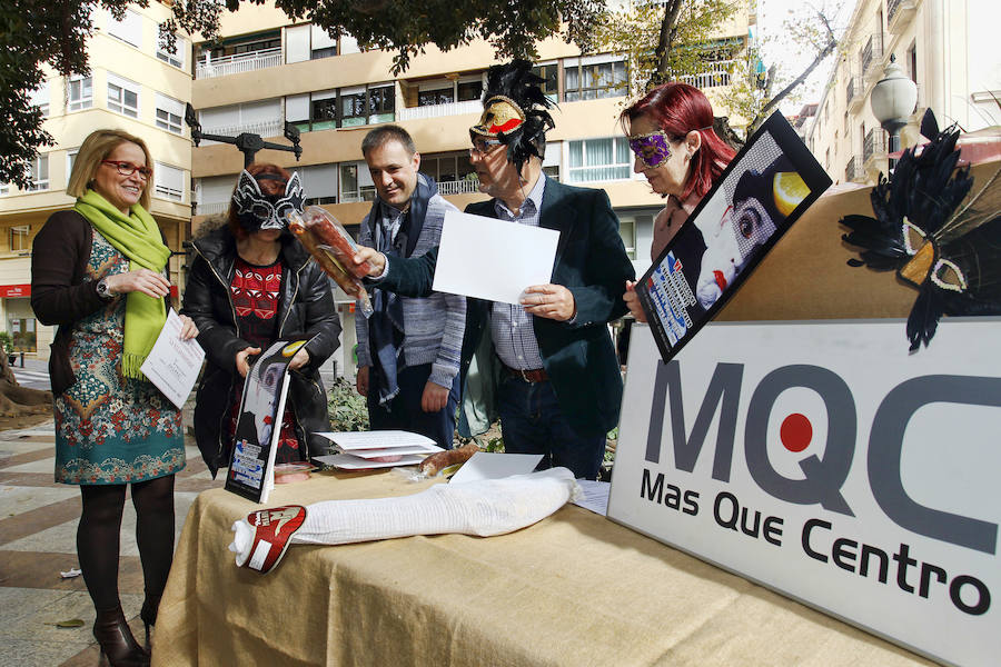 Premios del concurso de escaparates de carnaval