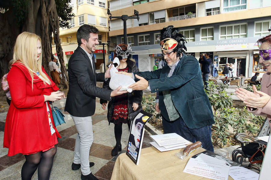 Premios del concurso de escaparates de carnaval