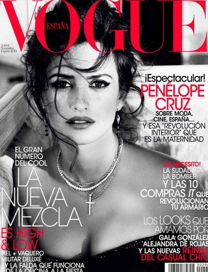 Las portadas más sexys de Penélope Cruz