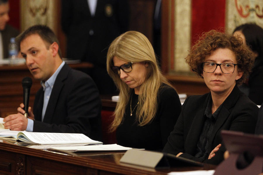 Pleno en el ayuntamiento de Alicante