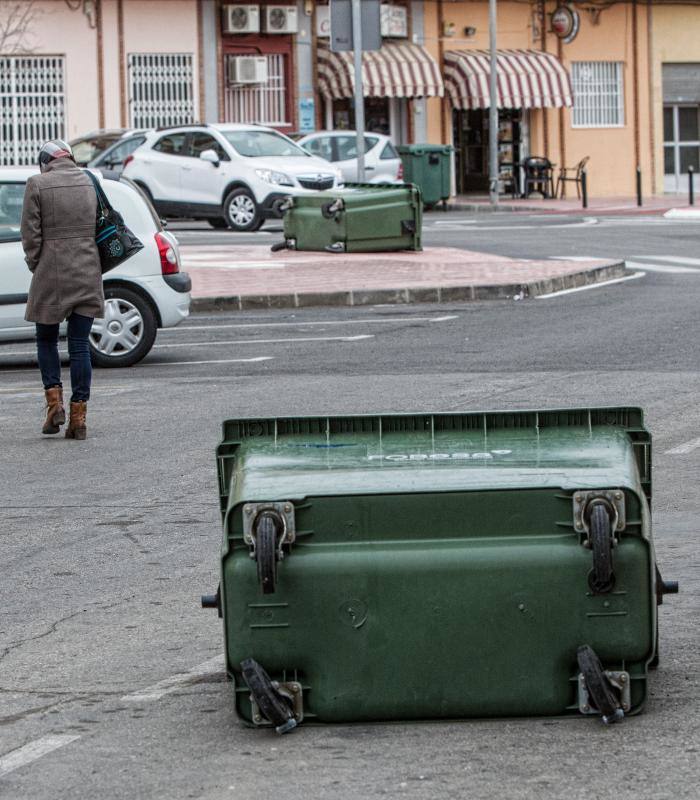 Temporal de frío y viento en la provincia