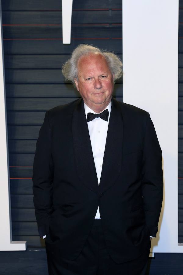 El periodista Graydon Carter, en la fiesta de Vanity Fair.