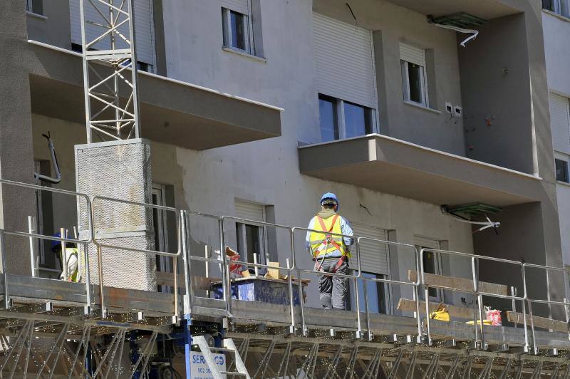 Obras en el barrio de San Antón