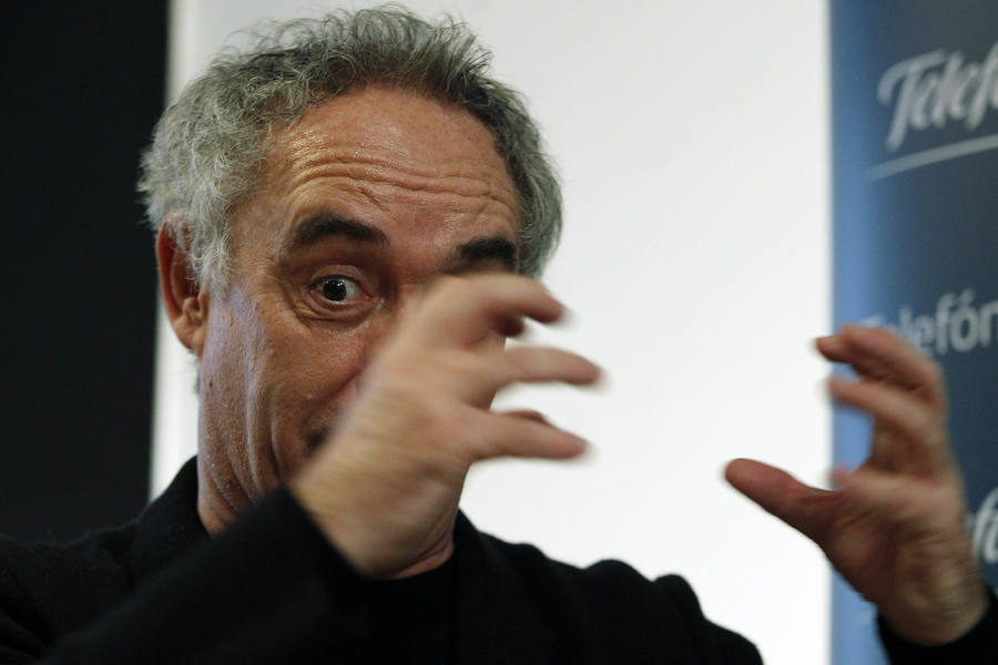 El chef Ferran Adrià