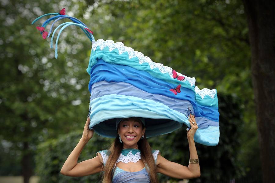 Los tocados más extravagantes de las carreras de Ascot